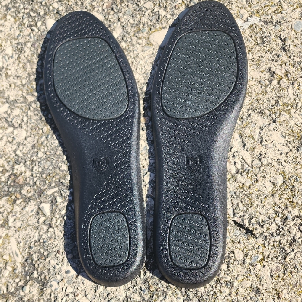 Rothy's Taupe Woven Mules  with Horse Bit Detail 9.5 - Picture 13 of 15